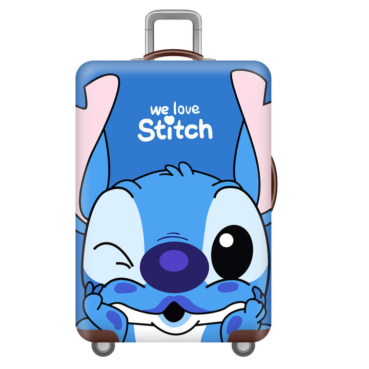 Unisex children's suitcase with reinforced hard shell, telescopic handle and Kuromi motif Bowlift
