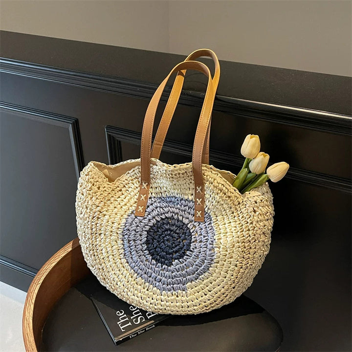 Hand-knotted basket bag with stylish design Bowlift
