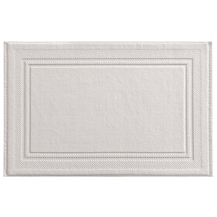 Plush Textured Bathroom Mat Bowlift
