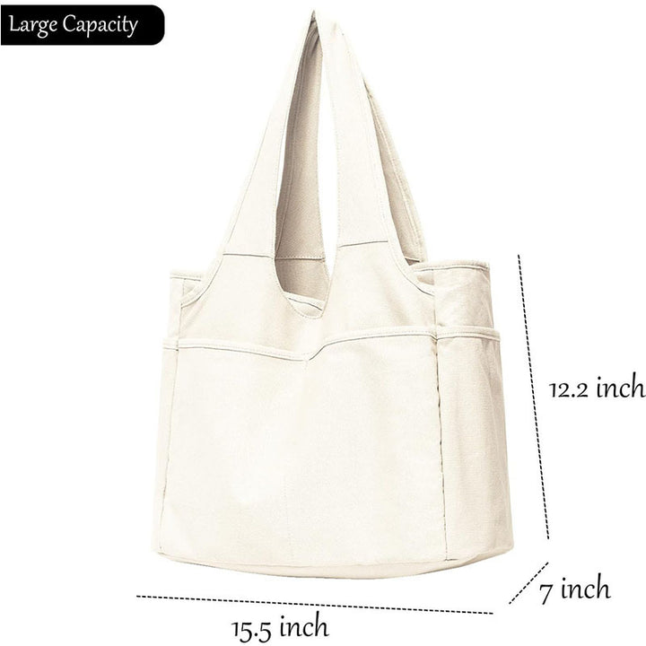 Everyday tote bag with generous interior Bowlift