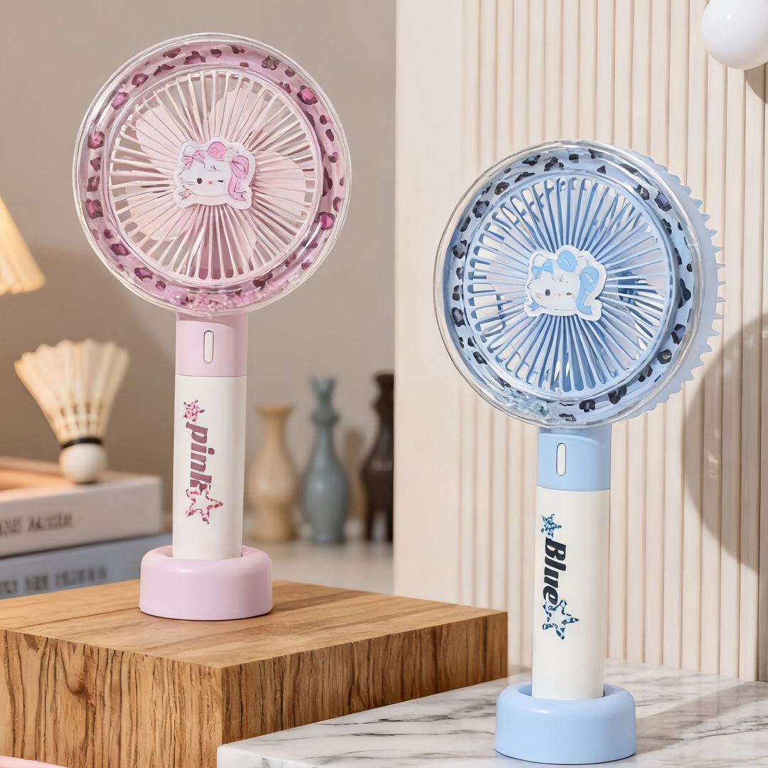 Portable USB Hand Fan with Powerful Battery Function Bowlift