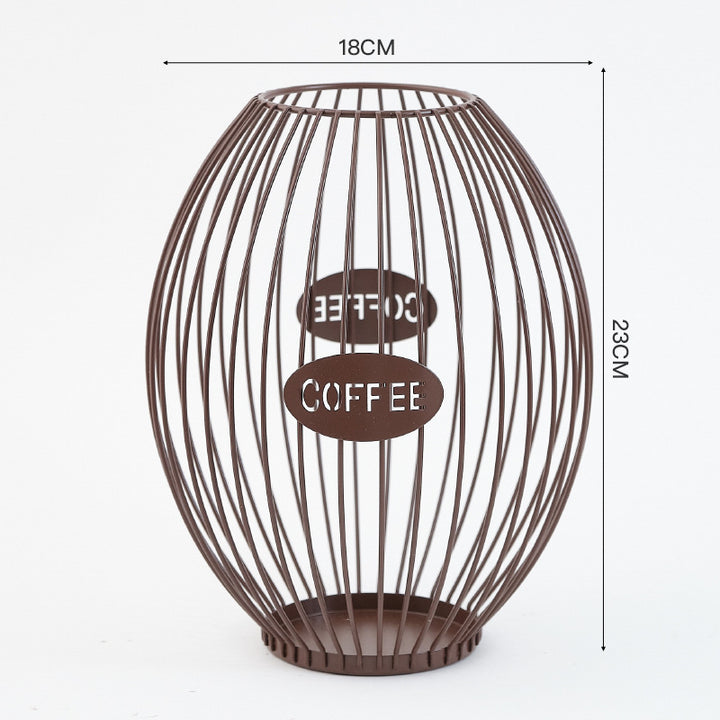 Contemporary Coffee Storage Basket