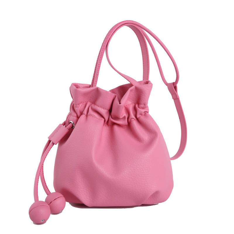 WoStylish Drawstring Bucket Handbag Bowlift