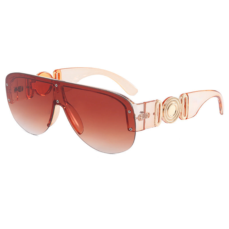 Women's large sunglasses with luxurious rim design Bowlift