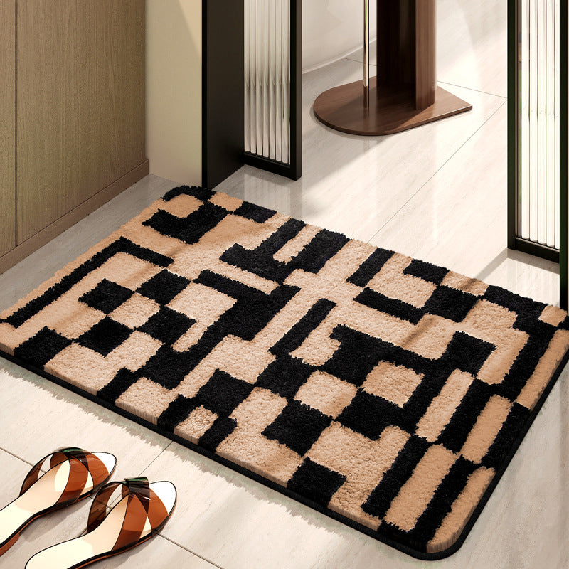 Geometric Pattern Indoor Door Mat Bowlift