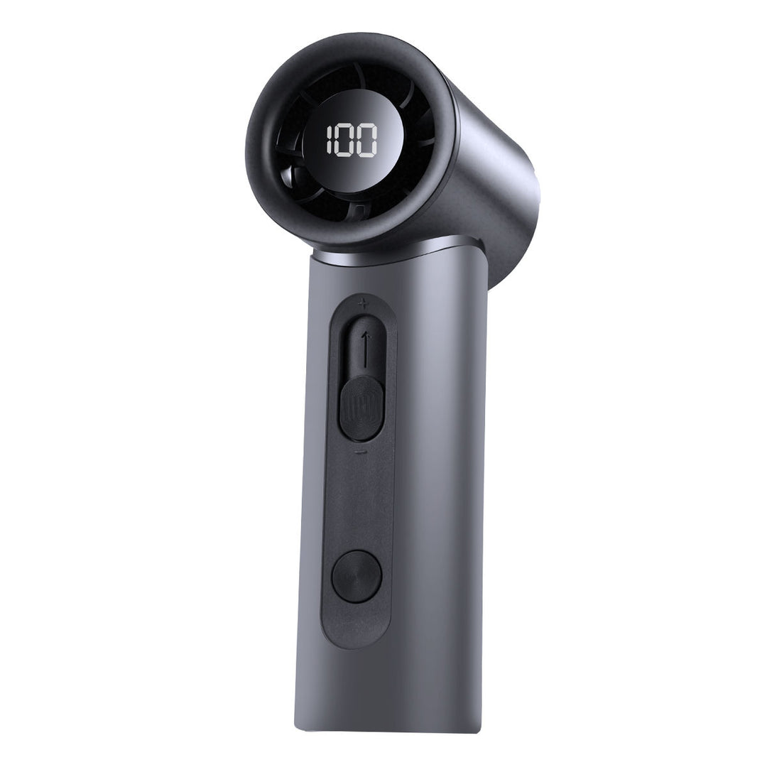 Unisex Digital Display Handheld Cooling Fan Bowlift
