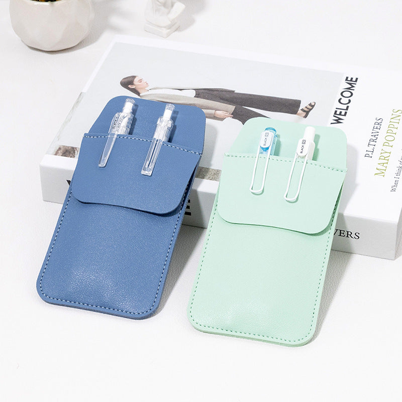 Premium Leather Pen Case Bowlift