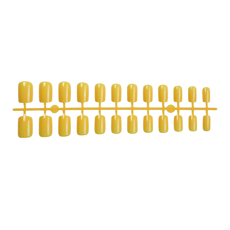 Elegant Glossy Press-On Nails Bowlift