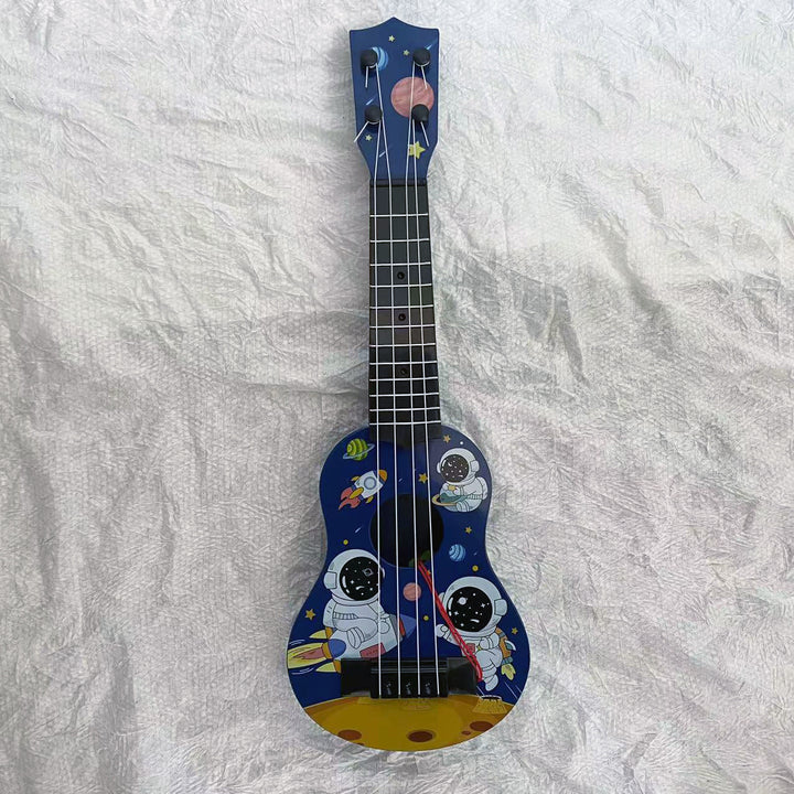 Decorative Space-Themed Ukulele Bowlift