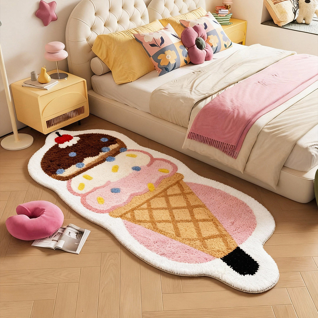 Ice Cream Cone Area Rug