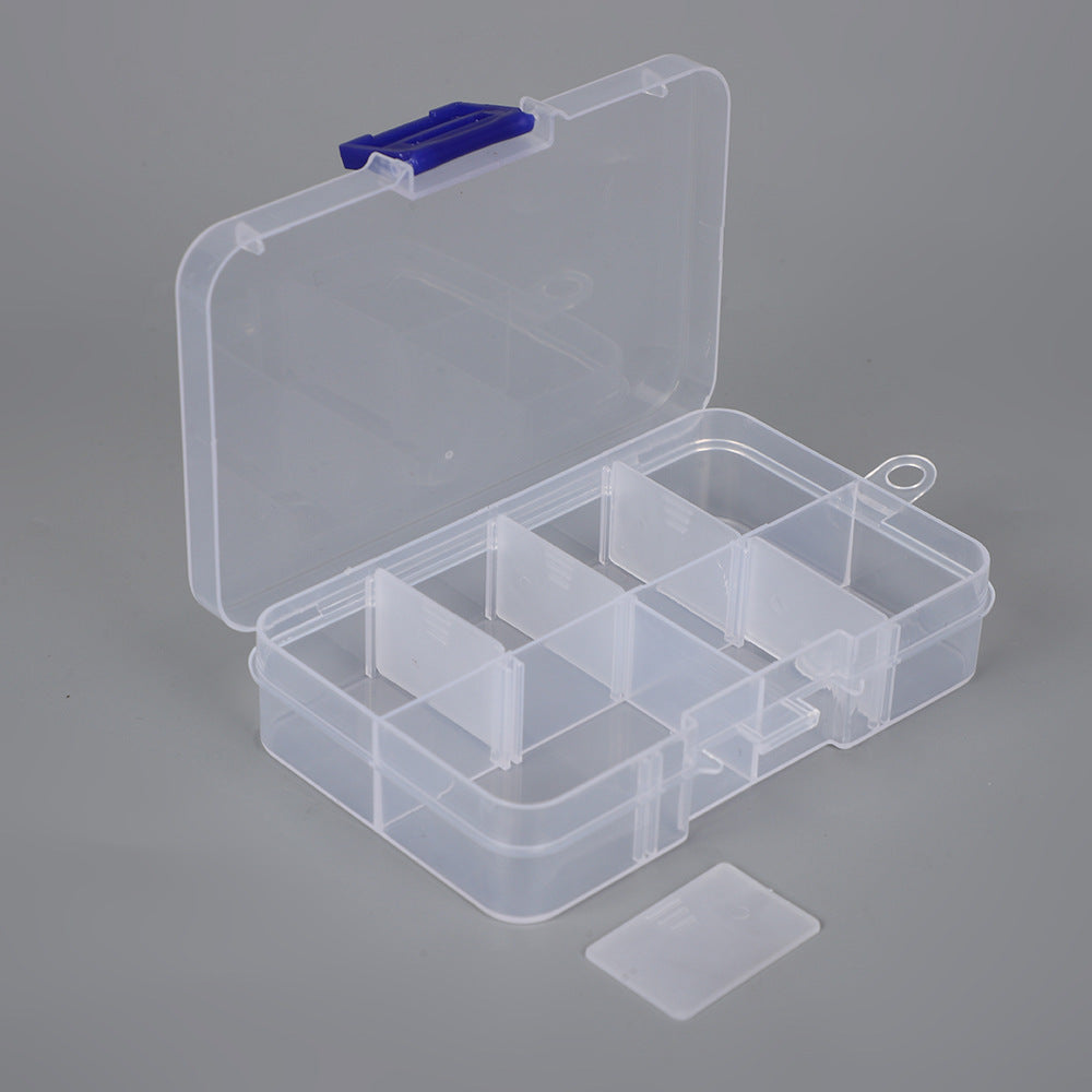 Multi-Purpose Transparent Compartment Storage Case Bowlift