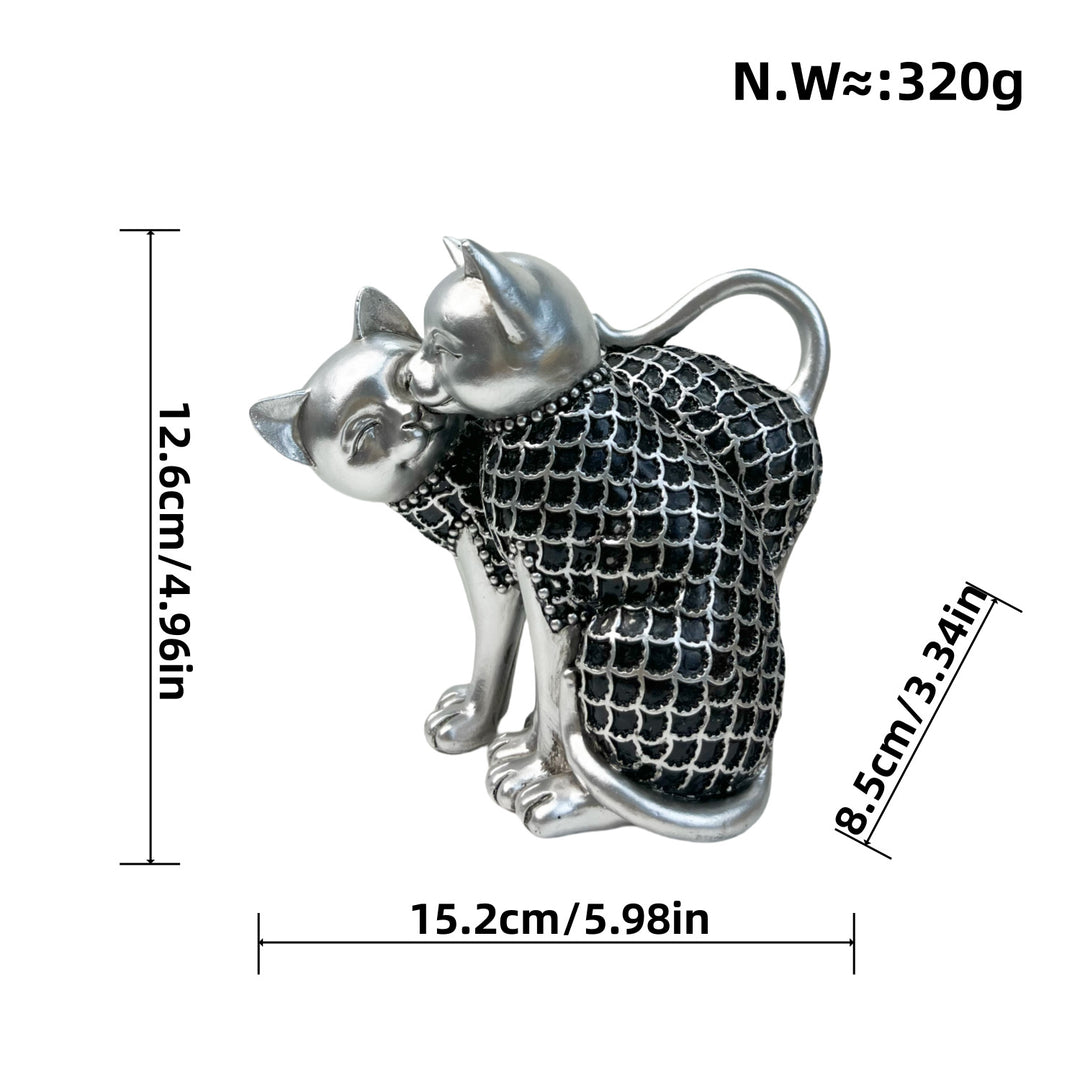 Decorative Cat Figurine Bowlift