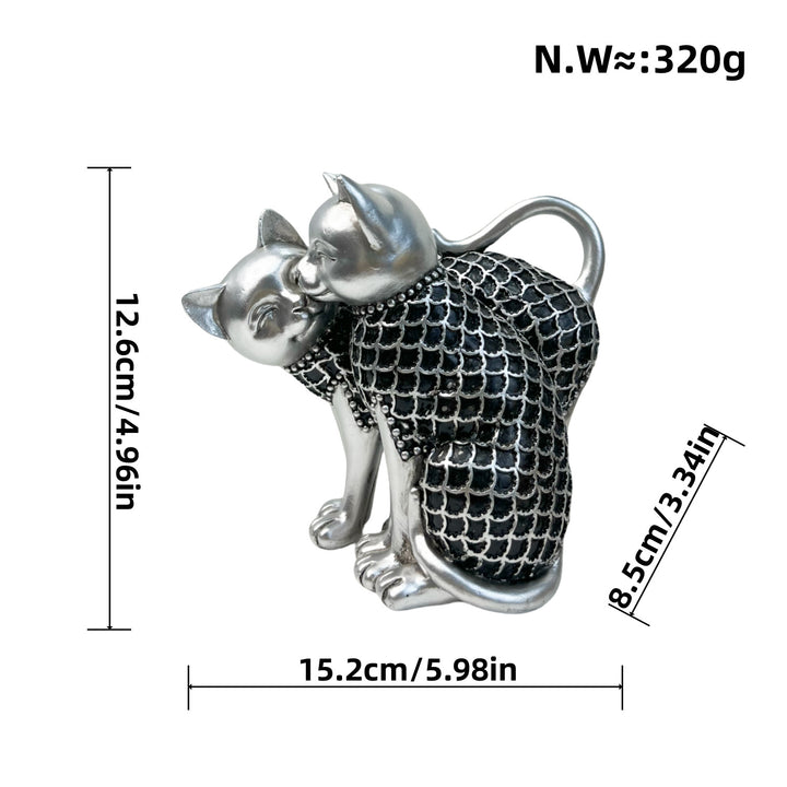Decorative Cat Figurine Bowlift