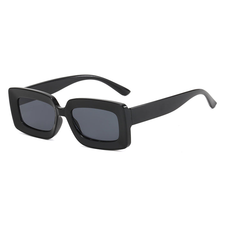 Ladies futuristic square sunglasses Bowlift