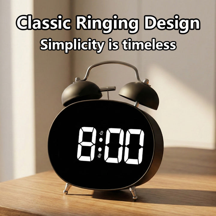 Digital Alarm Clock Bowlift