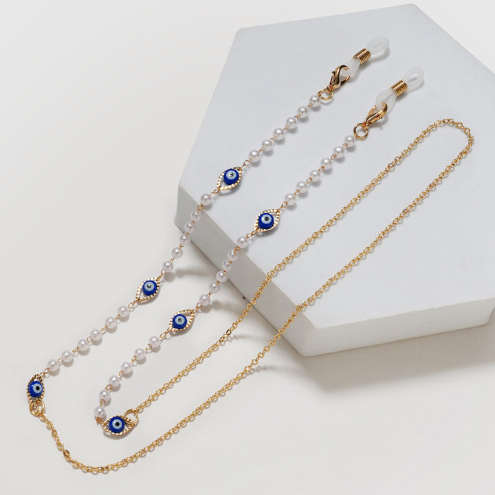 Trendy Geometric Eyewear Chain Bowlift