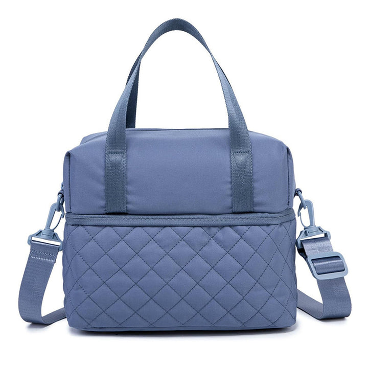 Practical Quilted Tote Bag Bowlift