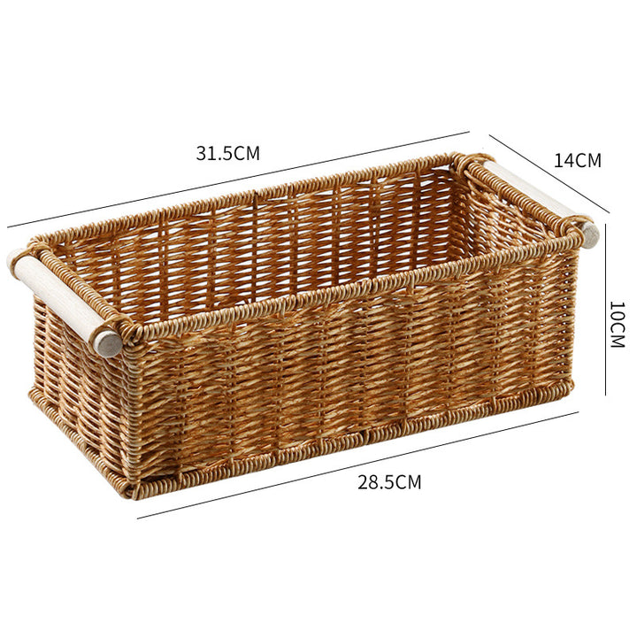 Rectangular Woven Storage Caddy Bowlift