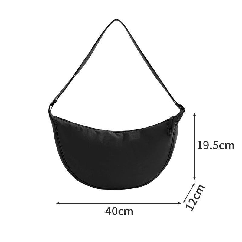 Spacious Crossbody Shoulder Bag Bowlift