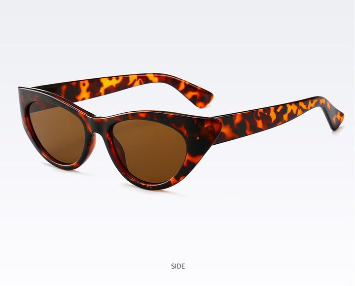 Cat-Eye Frame Sunglasses with Enhanced UV Protection Bowlift