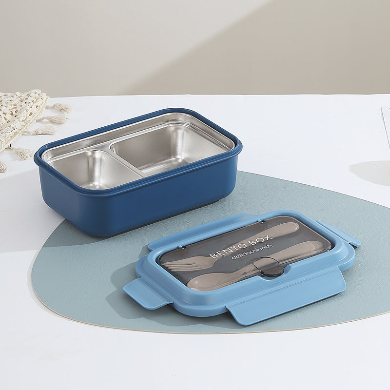 Leakproof Compartmentalized Kids Bento Lunchbox with Removable Round Soup Bowl and Utensil Storage Bowlift
