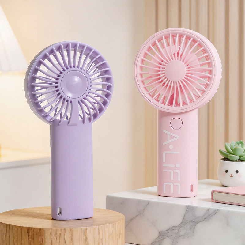 Ladies Portable USB Hand Fan with Flexible Use Bowlift