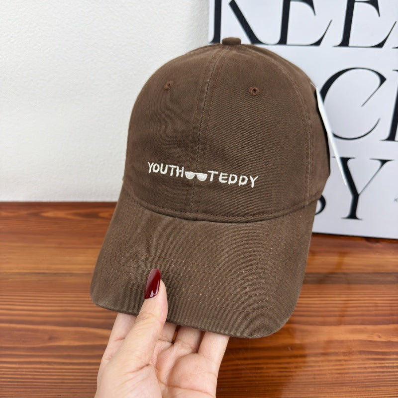 Women's Casual Cotton Baseball Cap Bowlift
