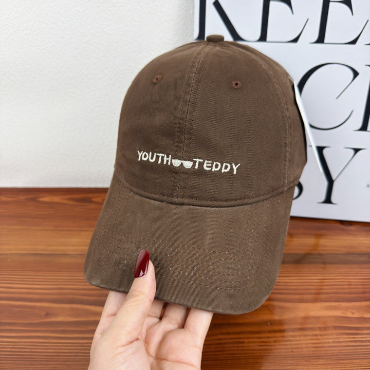 Women's Casual Cotton Baseball Cap Bowlift