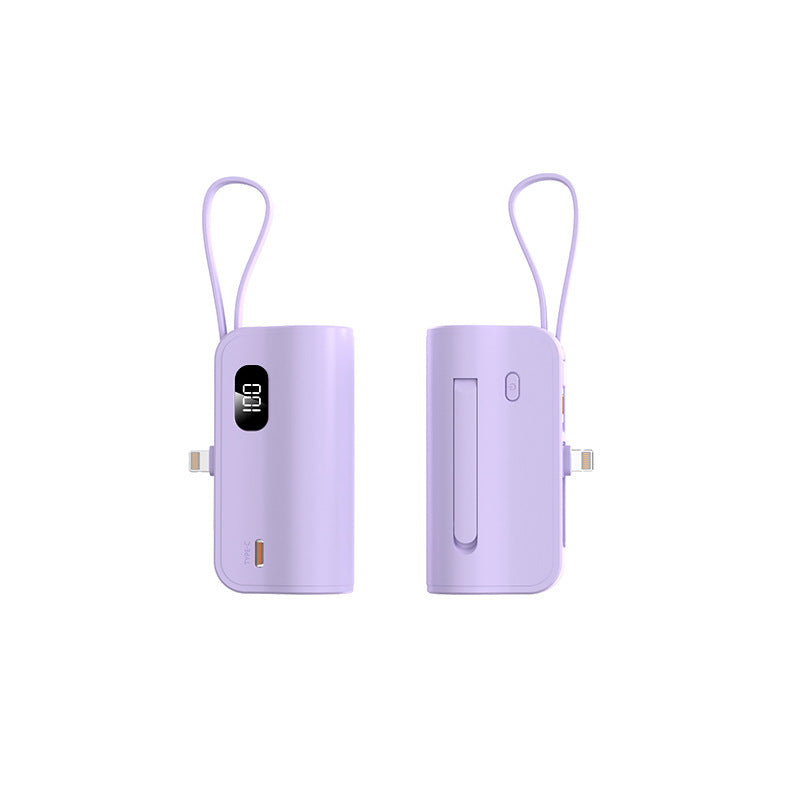 Wearable power bank with multifunctional charging concept and digital display Bowlift