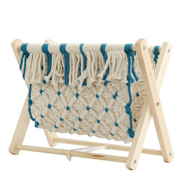 Woven Macrame Storage Organizer Bowlift