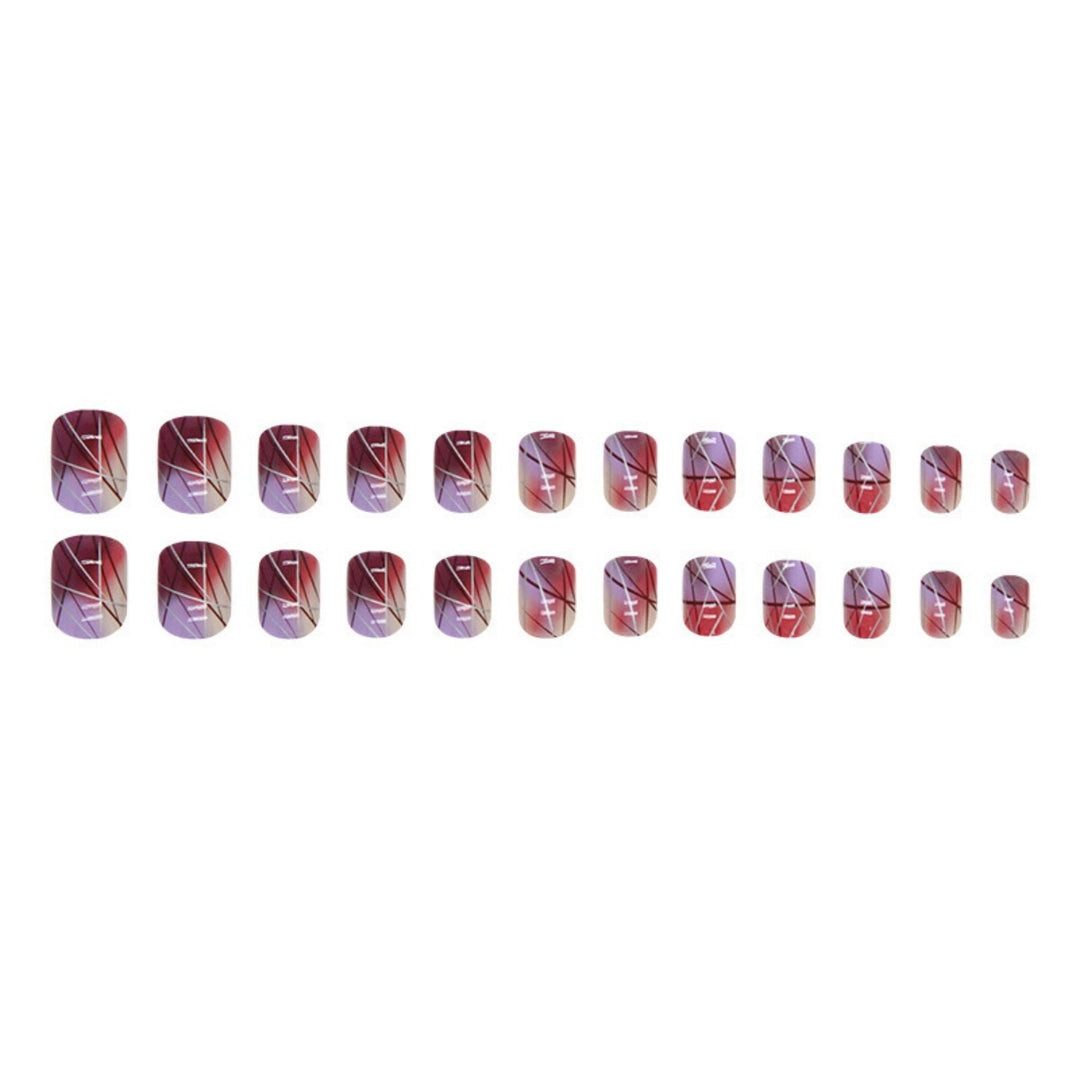 Artistic Ombre Nail Art Extensions Bowlift