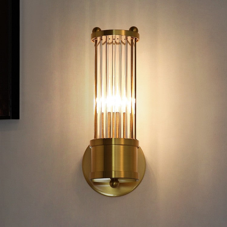 Elegant Modern Crystal Wall Sconce Lamp