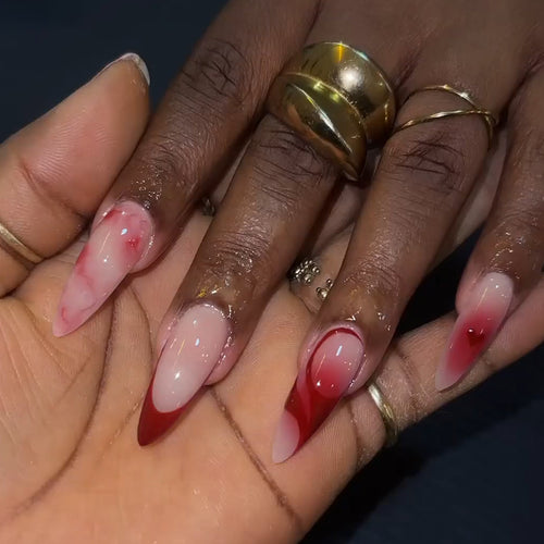 Elegant and creative stiletto nails Bowlift