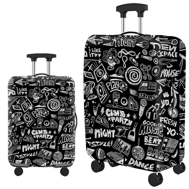 Artistic Travel Hard Shell Suitcase Bowlift