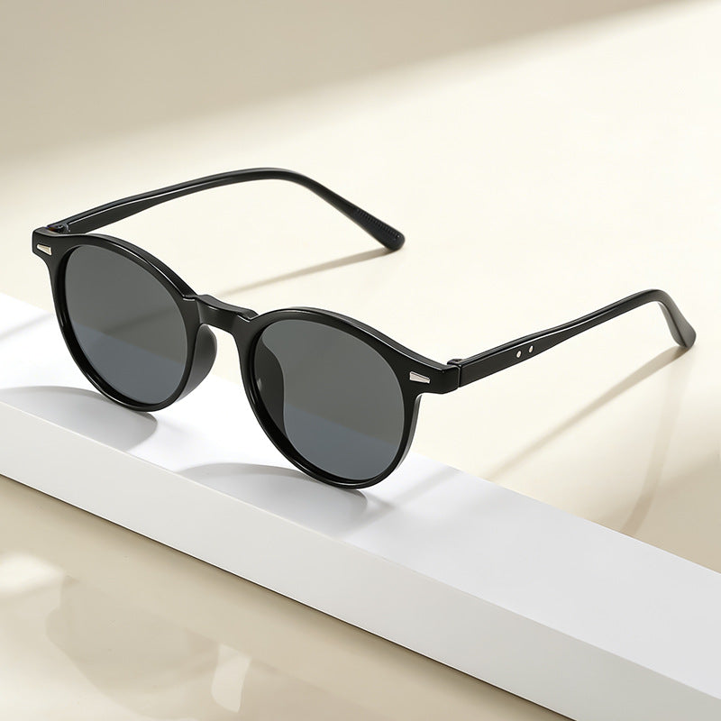 Classic Round Frame Sunglasses Bowlift