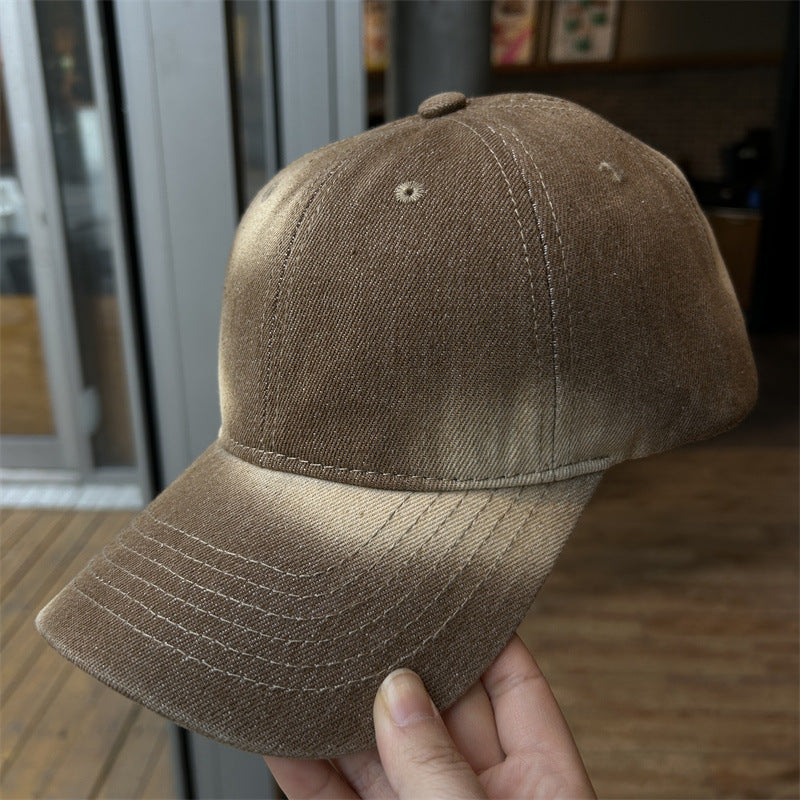 Women's Distressed Denim Baseball Cap Bowlift 1784083710