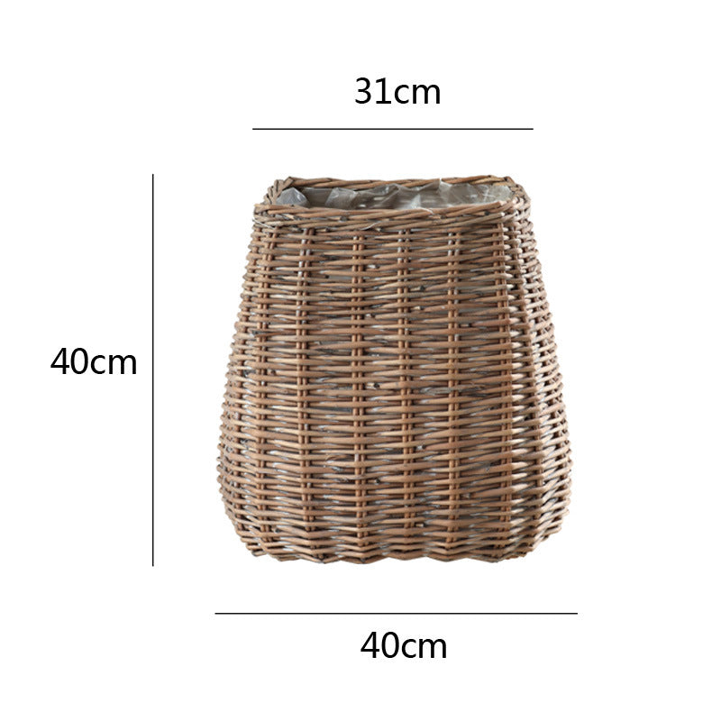 Rustic wicker basket Bowlift