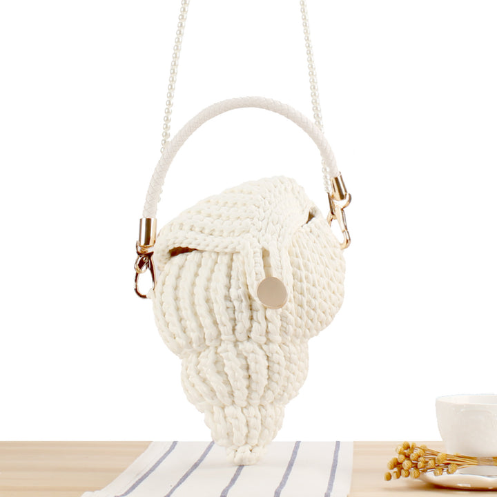 Elegant Handbag in Shell Design Bowlift