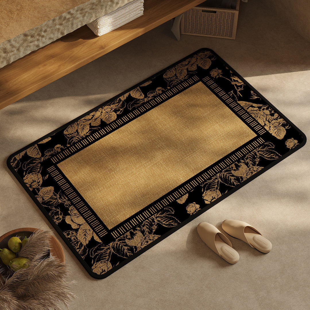 Chic Geometric Design Bath Mat Bowlift