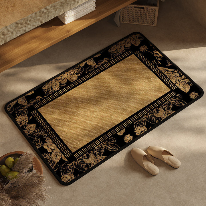 Chic Geometric Design Bath Mat Bowlift
