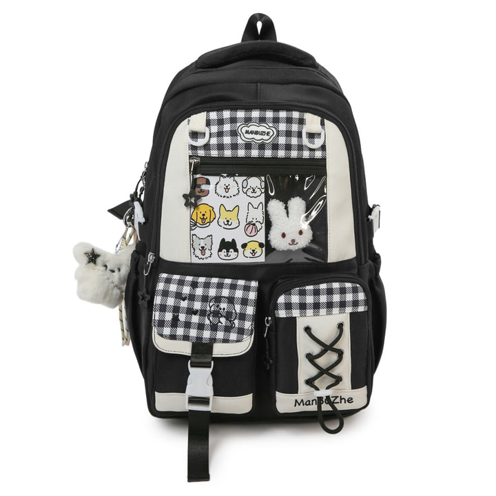 Adorable Character Design School Backpack Bowlift