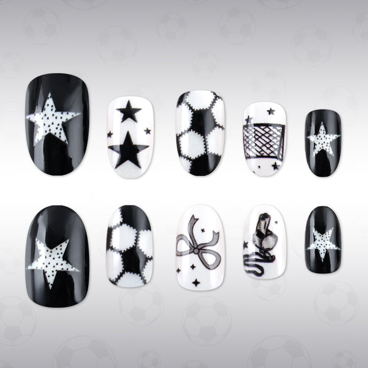 Sporty Animated Nail Art Bowlift