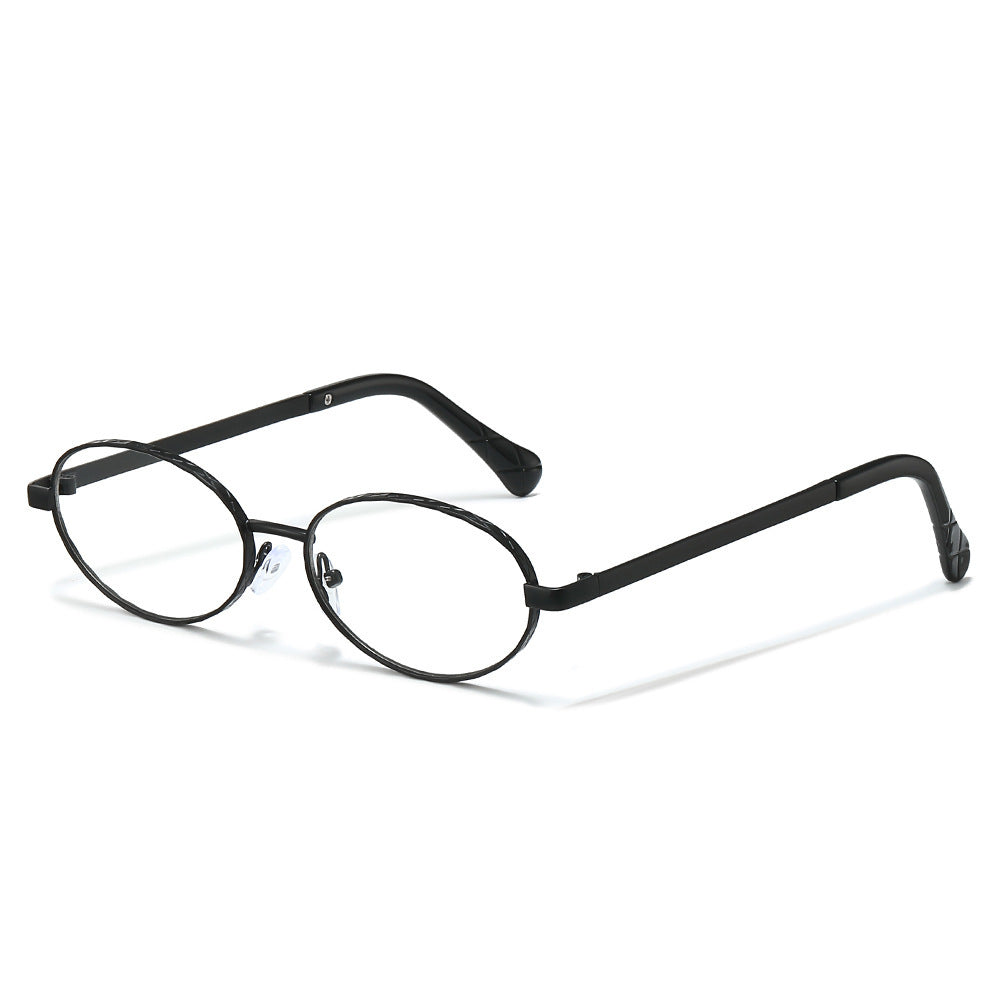 Sleek Oval Frame Sunglasses Bowlift