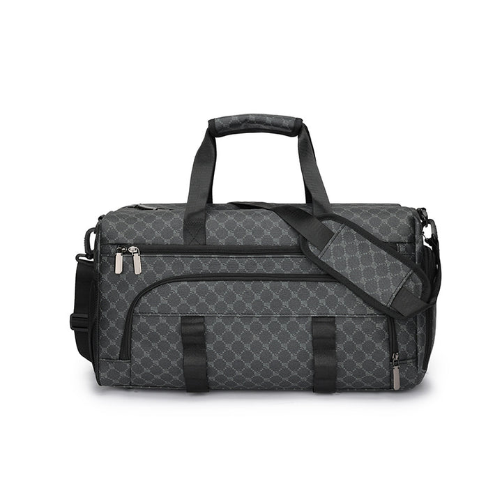 Woven Fabric Travel Duffle Bag Bowlift