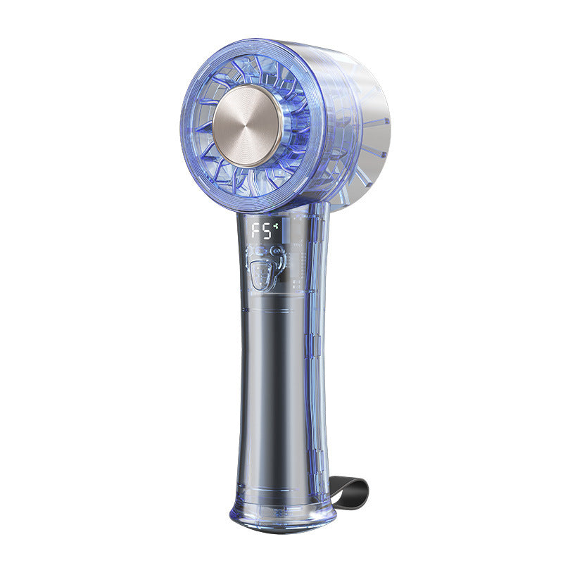Unisex High-Efficiency Rechargeable Handheld Fan Bowlift
