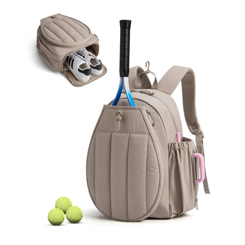 Sporty tennis backpack with insulated compartment Bowlift
