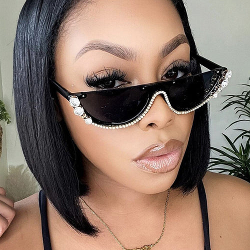 Women's stylish designer sunglasses with sparkling accents Bowlift