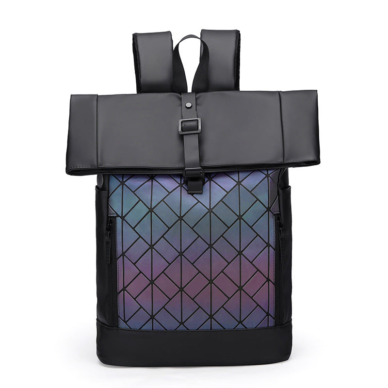 Modern Geometric Pattern Backpack Bowlift