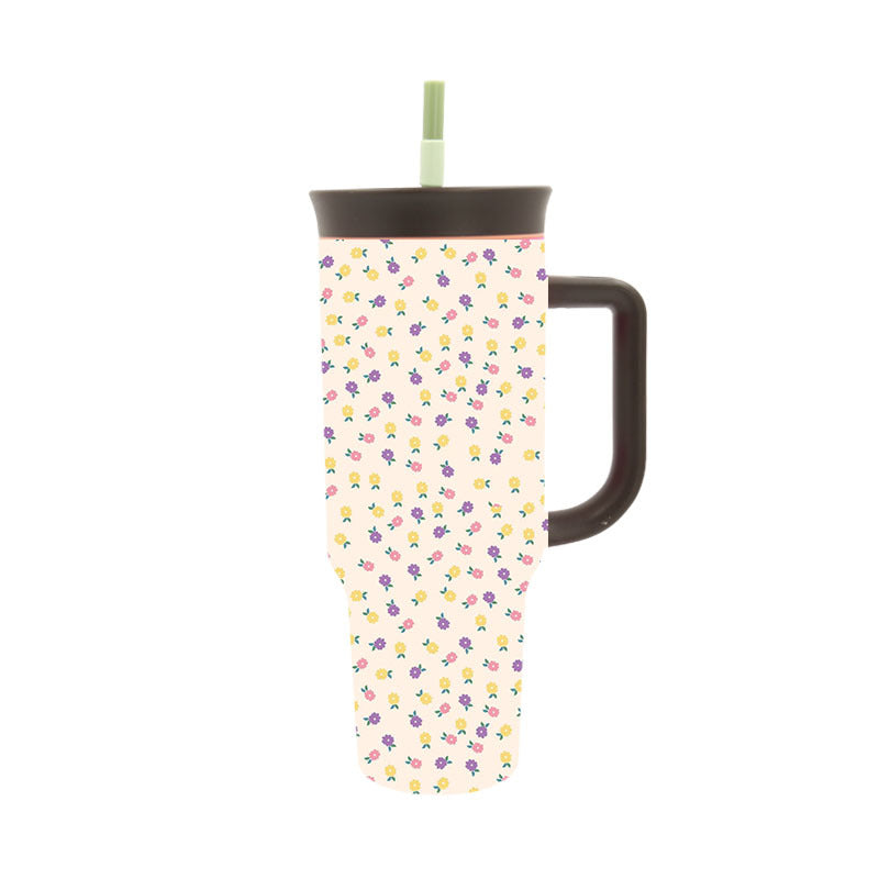 Women's Stylish Drink Cup with Practical Straw Bowlift