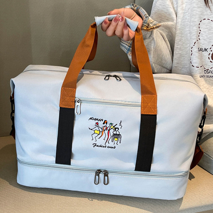 Sporty travel bag with practical compartments Bowlift